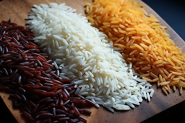 Białko w innych odmianach ryżu